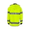 Neese Public Safety Hi-Vis Reversible Rain Jacket, Single Ply Polyurethane Coated Nylon, Class 3 Type P UN003-03-1-LBK-XS - alternate 2